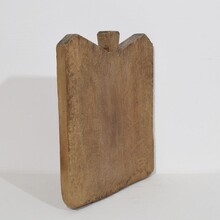 Pair of two wooden chopping or cutting boards, France circa 1850-1900