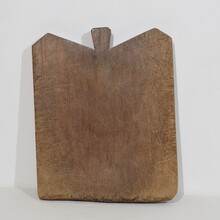 Pair of two wooden chopping or cutting boards, France circa 1850-1900