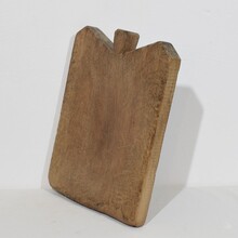 Pair of two wooden chopping or cutting boards, France circa 1850-1900