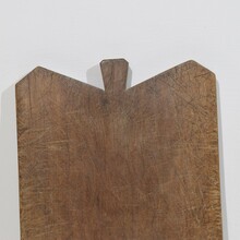 Pair of two wooden chopping or cutting boards, France circa 1850-1900