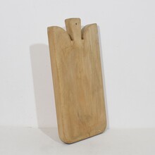 Pair of two rare wooden chopping or cutting boards, France circa 1850-1900