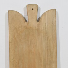 Pair of two rare wooden chopping or cutting boards, France circa 1850-1900