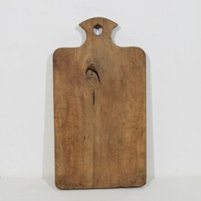Pair of two rare wooden chopping or cutting boards, France circa 1850-1900