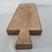 Pair of 2 rare wooden chopping/ cutting boards, France circa 1850-1900