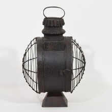 Rare metal lantern, France circa 1750-1800