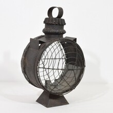 Rare metal lantern, France circa 1750-1800