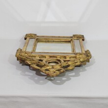 Small giltwood Louis XVI style mirror, France circa 1760-1850