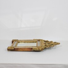 Small giltwood Louis XVI style mirror, France circa 1760-1850