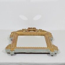 Small giltwood Louis XVI style mirror, France circa 1760-1790