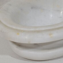Small baroque marble holy water font or stoup, Italy circa 1750