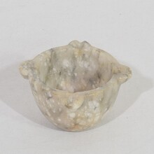 Small alabaster mortar, France circa 1750-1850