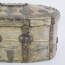 Bentwood travel box or chest, Sweden circa 1750-1850