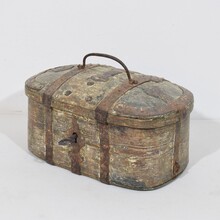 Bentwood travel box or chest, sweden circa 1750-1800
