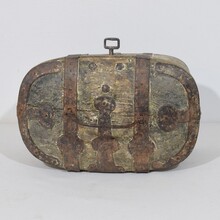 Bentwood travel box or chest, sweden circa 1750-1800