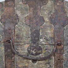 Bentwood travel box or chest, sweden circa 1750-1800