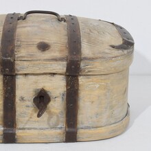 Bentwood travel box or chest, Sweden circa 1800-1850